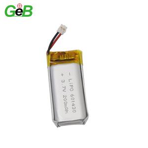 เซลล์ลิเธียมโพลิเมอร์ไอออนแบบแบน3.7V 200mAh 601430 Geb จากประเทศจีนสุดๆ - Product Image 2