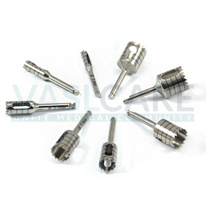 Forets dentaires pour trephinage osseux, outils chirurgicaux d'extraction osseuse pour implants dentaires, biopsies, greffes, certifiés CE Classe I Vaslcare - Product Image 2