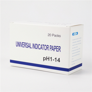 กระดาษทดสอบค่า <span class=keywords><strong>pH</strong></span> คุณภาพสูง 80 แผ่นต่อเล่ม ช่วงค่า <span class=keywords><strong>pH</strong></span> 1-14 แถบวัดค่า <span class=keywords><strong>pH</strong></span> แบบกว้าง - Product Image 4
