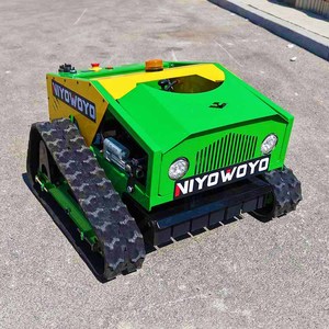 Multifunctional Agriculture Robot Remote Control Electric <strong>Crawler</strong> Gas-<strong>Powered</strong> Petrol <strong>Battery</strong> Operated Brush Grass Cutter Lawn - Product Image 1