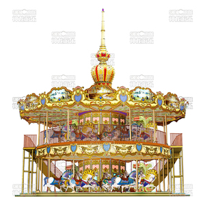 Carrousel à deux niveaux fiable: 10 millions de sourires enregistrés, conception axée sur la sécurité et laissez-passer à rabais hors pointe - Product Image 6