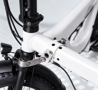 Vélo Électrique Pliant Tout-Terrain à Pneus Larges 20 Pouces, Deux Places, à Batterie, pour l'Extérieur - Vente en Gros Direct Usine - BE067
