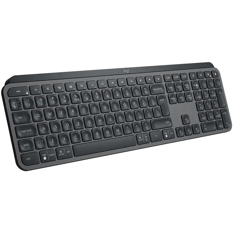Logitech एमएक्स चाबियाँ 2.4GHz गेमिंग कीबोर्ड दोहरी मोड Backlight रिचार्जेबल आसान-स्विच 109 चाबियाँ वायरलेस कीबोर्ड