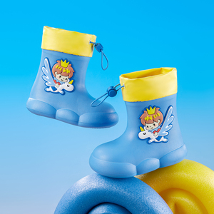 Allegro Mario bambini scarpe da pioggia per ragazzi e ragazze stivali da pioggia per esterni impermeabili leggere antiscivolo scarpe da pioggia <span class=keywords><strong>asilo</strong></span> - Product Image 4