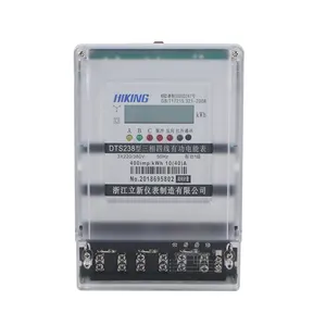 Bidirectional photovoltaic metering three-phase RS485 infrared communication dts238 5 (40) a watt hour meter