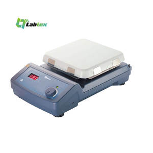 لوح تسخين مختبري LABTEX HP550-S مع شاشة LED رقمية، لوح تسخين حراري، عنصر تسخين كهربائي، لوح تسخين زجاجي - Product Image 1