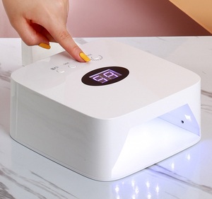Secador de Unhas Sem Fio Recarregável de 54W, Lâmpada <span class=keywords><strong>UV</strong></span> LED Profissional com Luz de Secagem Rápida e 3 Configurações de Temporizador para Salão e Casa - Product Image 3