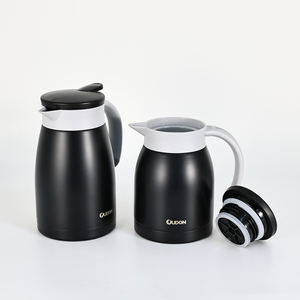 Thermos à café en acier inoxydable au design contemporain avec couvercle pour utilisation en <span class=keywords><strong>restaurant</strong></span> - Product Image 3