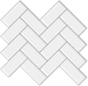 Herringbone 4d Backsplash Gạch Peel Và Stick Nhà Bếp 3d Hình Nền - Product Image 1