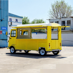 Nuevo Tipo de furgoneta de café de <span class=keywords><strong>venta</strong></span> callejera, carrito de catering, hamburguesas, patatas fritas, helado, autobús, camión de comida móvil - Product Image 2