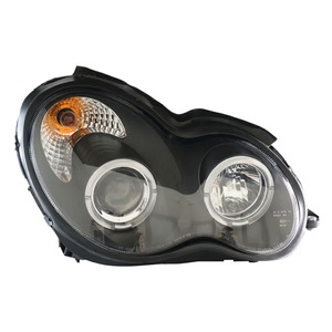 Para Mercedes Benz W203 S203 2000-2007: Conjunto de Faros Delanteros LED DRL II con Lente Mejorada y Luz Diurna Inteligente - Product Image 3