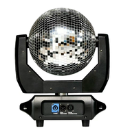 Eanma Moving-Head 25cm Projecteur de Scène 6000K Lumière du Jour Contrôle DMX512 IP33 AC110-240V pour Spectacles en Direct, DJ, Bars, Boîtes de Nuit