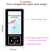 Sistema de Asistencia Biométrico Android Tendcent F819 con Reconocimiento Facial, de Palma y de Venas, Conteo de Personas, SDK Integrado, API, TCP