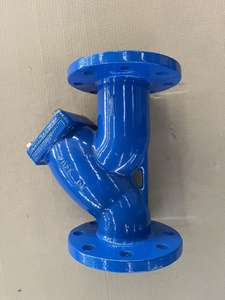 Filtre d'acier inoxydable d'extrémité à bride de soupape de crépine de type Y de DI DIN de fonte - Product Image 2