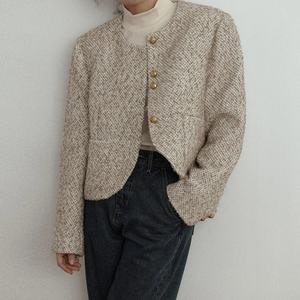 Costume de travail beige classique, élégant, en lin léger pour femme, blazer pour femme, blazer Arket pour femme - Product Image 1