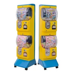 Mini Distributore Automatico a Doppia Funzione per <span class=keywords><strong>Gumball</strong></span> e Capsule a Sorpresa a Sei Colori, a Moneta - Product Image 5