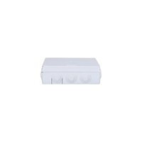 Boîte de jonction étanche IP65 en plastique ABS, pré-perforée, 12 trous, avec bouchons en caoutchouc, bande d'étanchéité intégrée, pour l'extérieur, 255x200x80mm