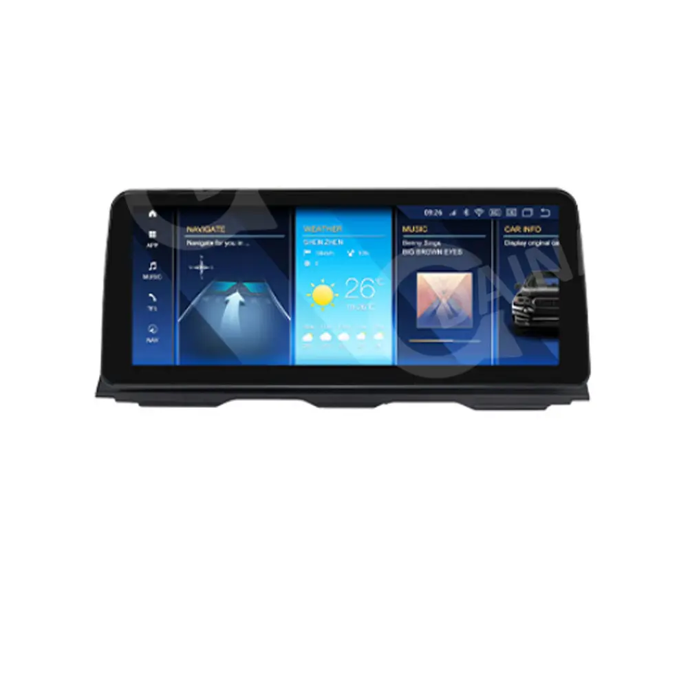 Radio mobil Android 13, untuk BMW Seri 5 F10/F11 2011-2016 Head Unit pemutar Multimedia layar sentuh nirkabel Carplay Auto 2DIN