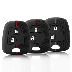 Funda Protectora de Silicona para Llaves de Coche Peugeot 106 107 206 207 307, <span class=keywords><strong>Citroen</strong></span> C1 C2 C3 C4 <span class=keywords><strong>XSARA</strong></span> <span class=keywords><strong>PICASSO</strong></span>, Toyota AYGO - Product Image 5