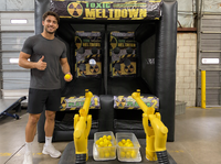 GZAD IRG902 Toxic Meltdown Jeu de tir gonflable en PVC pour deux joueurs pour utilisation en extérieur
