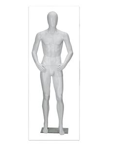 Fashion Window Boutique Luxury Shinny Gold Silver Male Mannequin Muscle Man Full Body Suit Display Fiberglass Chrome Manequins - Product Image 1