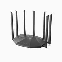 Routeur WiFi Gigabit double bande Tenda AC23 AC2100 4x4 MU-MIMO avec antenne 6dBi pour réseau sans fil domestique, bureau et FTTH