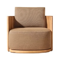Ensemble de canapés et tables en bois massif de teck, modernes, durables et de haute qualité, pour l'extérieur, idéal pour salon, villa, hôtel, confortable