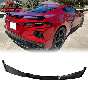 Alerón Trasero Estilo Z51 con Acabado de Fibra de Carbono para Chevy Corvette C8 Stingray 2020-2026 - Product Image 1