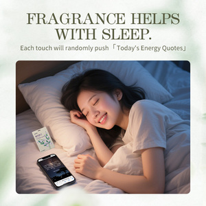 Scheda di terapia dell'aroma Smart Tech NFC oli essenziali naturali <span class=keywords><strong>citazioni</strong></span> ispiratrici tocco attivato Mini Tag per auto/casa 13.56MHz - Product Image 3