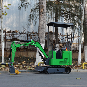 Miniexcavadora compacta de 1.2t con cabina, peso operativo, envío gratuito, piezas de excavadora pequeña de China, motor de cucharón, bajo precio. - Product Image 4