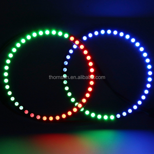 Ws2812b Angel Eye Led Halo Nhẫn Ánh Sáng Vòng Tròn Đầy Đủ Đuổi Theo Halo Cho Xe Ô Tô - Product Image 5