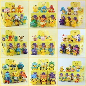 CHXU Venta al por Mayor de Adornos Decorativos de PVC de Pokémon, Figuras de Pikachu para <span class=keywords><strong>Cosplay</strong></span>, Juguetes de Cápsula Gashapon, Caja Sorpresa - Product Image 2