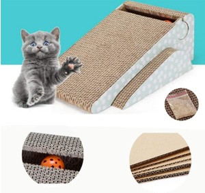 Scratcher De <span class=keywords><strong>Chat</strong></span> de <span class=keywords><strong>carton</strong></span> avec des Boules <span class=keywords><strong>Pas</strong></span> <span class=keywords><strong>Cher</strong></span> <span class=keywords><strong>Chat</strong></span> Jouets Pour Animaux De Compagnie Fournitures - Product Image 3