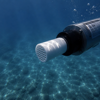 Pre-Filter UHMWPE Sintered Anti-Korosi untuk Pemantauan Kelautan & Sensor Air Laut