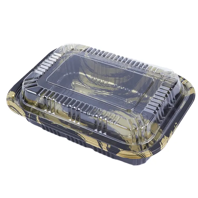 SM-810 Nhựa Dùng Một Lần Bento Mang Đi Container/Thức Ăn Nhanh Hộp/Bento Trưa Box