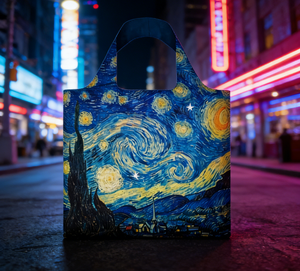 ถุงช้อปปิ้งโพลีเอสเตอร์รีไซเคิลคุณภาพสูง พับได้ ลายสัตว์ หูหิ้วยาว SOMA SMTB-2235 ขนาดใหญ่ - Product Image 5