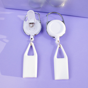 Support de briquet rétractable en ABS le plus vendu en gros, porte-clés, clip porte-badge, attache de sécurité pour briquet - Product Image 2