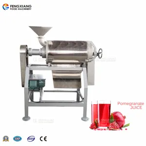 Exprimidor Industrial de fruta de gran capacidad, Extractor de zumo de granada, máquina exprimidora de uva