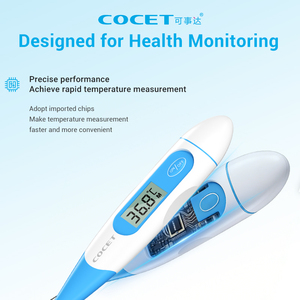 <span class=keywords><strong>Thermomètre</strong></span> à pointe flexible étanche à fièvre médicale certificat CE affiche le <span class=keywords><strong>thermomètre</strong></span> buccal à aisselles rectales - Product Image 6