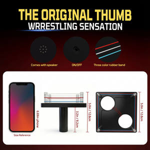 Jeu <span class=keywords><strong>de</strong></span> lutte du pouce avec lumières LED et vibrations - Nouveauté pour les amis et la famille - Product Image 3
