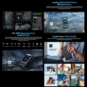 <span class=keywords><strong>Blackview</strong></span> – téléphone portable <span class=keywords><strong>BV5200</strong></span> <span class=keywords><strong>Pro</strong></span> 4 go + 64 go, 2023 pouces, Android 12, NFC, batterie 5180mAh, version internationale, 6.1 - Product Image 5