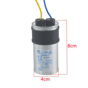 Condensador Bicai Cbb65a 2 de 12uf 450vac 4cm X 8cm para Arranque de Motor de Lavadora - Product Image 1