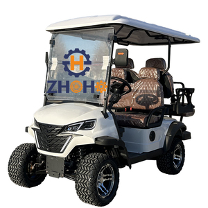 Nhà Máy Cung Cấp Điện 2 4 Chỗ Ngồi Golf Cart 72V Pin 2 + 2 Mạnh Mẽ Off-Road Bốn Bánh Ổ Đĩa Tốt Nhất Bán Điện Golf Cart - Product Image 1