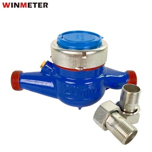 Africa DN20 Multi-Jet Dry Dial R100 Cast Iron IP68 External Adjustment Hot Climate Site CE Approved Class C Custom <strong>Flow</strong> <strong>Meter</strong> - Product Image 1
