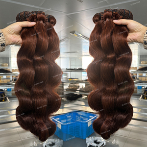 Extensiones de Cabello Crudo Liso Sedoso <span class=keywords><strong>y</strong></span> Paquetes de Tejido de Cabello Remy Virgen Crudo de Proveedor al Por Mayor, Paquetes de Cabello Rizado Birmano con Cutícula Alineada - Product Image 3