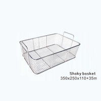 Panier de poulet frit en acier inoxydable direct d'usine panier de friture de frites profondes pour supermarché
