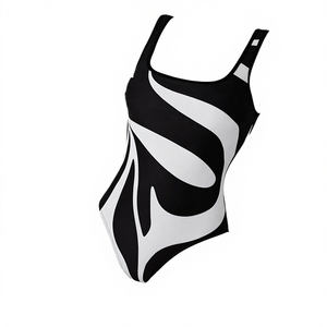 Wholesale Eco-friendly Spandex/Nylon Swimwear Floral Printed Slim Sexy Bikini Swimsuit for Women - Product Image 2