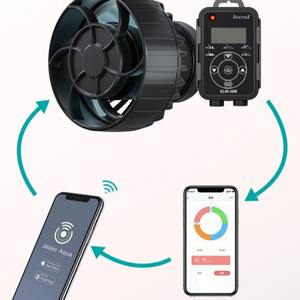 Jebao ELW + M EOW serie Mini Wave Maker pompa 220V a frequenza variabile compatibile in plastica acqua dolce/acqua salata compatibile - Product Image 1