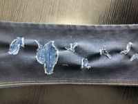 ARGUS Nouvelle machine de gravure laser dynamique CO2 100W de haute qualité pour le denim sec, le déchirage, le délavage et les effets de vieillissement sur les jeans