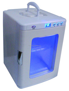 Nuevo <span class=keywords><strong>Mini</strong></span> Refrigerador Eléctrico de Acero Inoxidable de 40L, Portátil, Tipo Absorción, Sin Escarcha, Eficiente Energéticamente, Funcionamiento Silencioso - Product Image 1